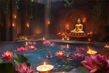 minervewebstudio_hot_spring_with_candles_lotus_flowers_and_a__799979f9-67a5-4d79-9f7c-1b736798540b_3